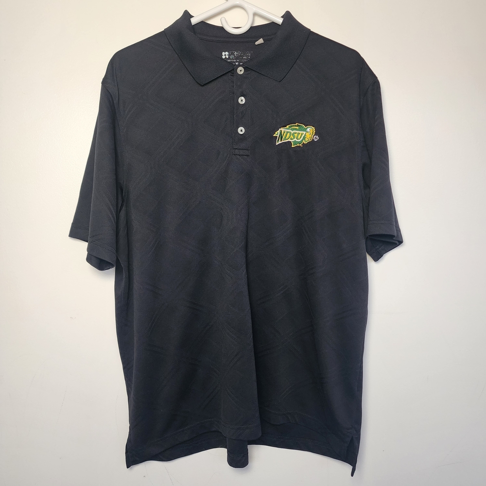 Black Embroidered Logo Polo Shirt